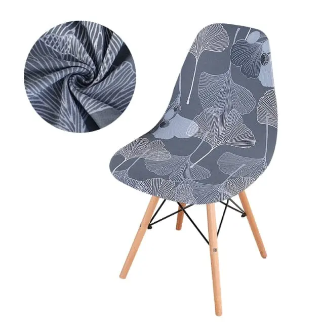 SCANBLACK - Housse de chaise scandinave imprimé