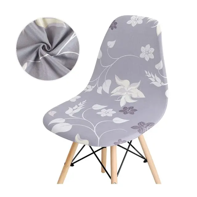 SCANBLACK - Housse de chaise scandinave imprimé
