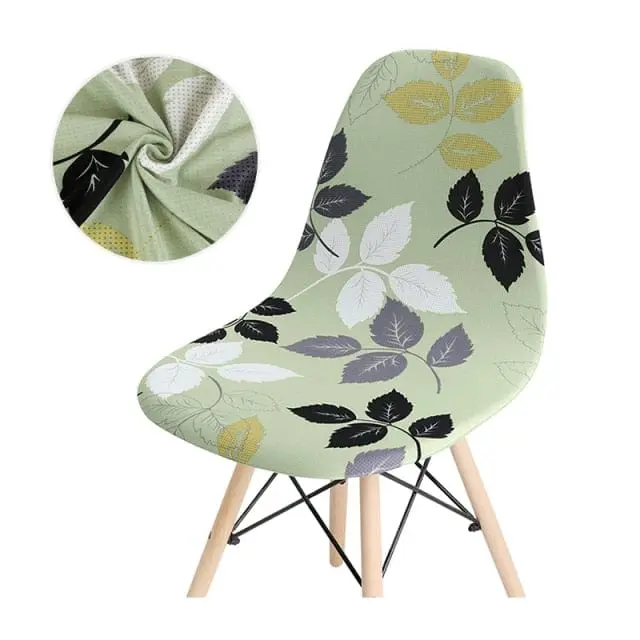 SCANBLACK - Housse de chaise scandinave imprimé