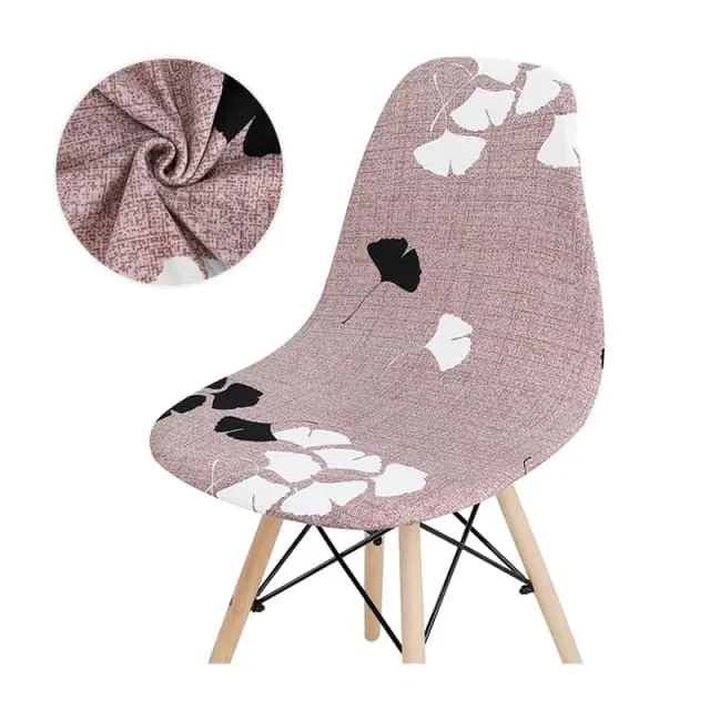 SCANBLACK - Housse de chaise scandinave imprimé
