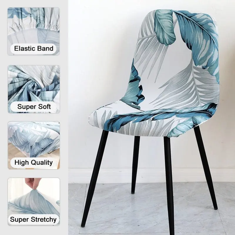 Housse de chaise scandinave florale SCANFLOWER
