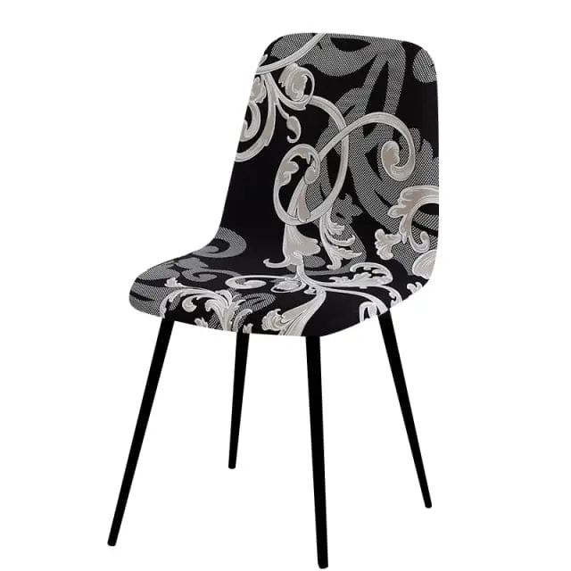 Housse de chaise scandinave florale SCANFLOWER