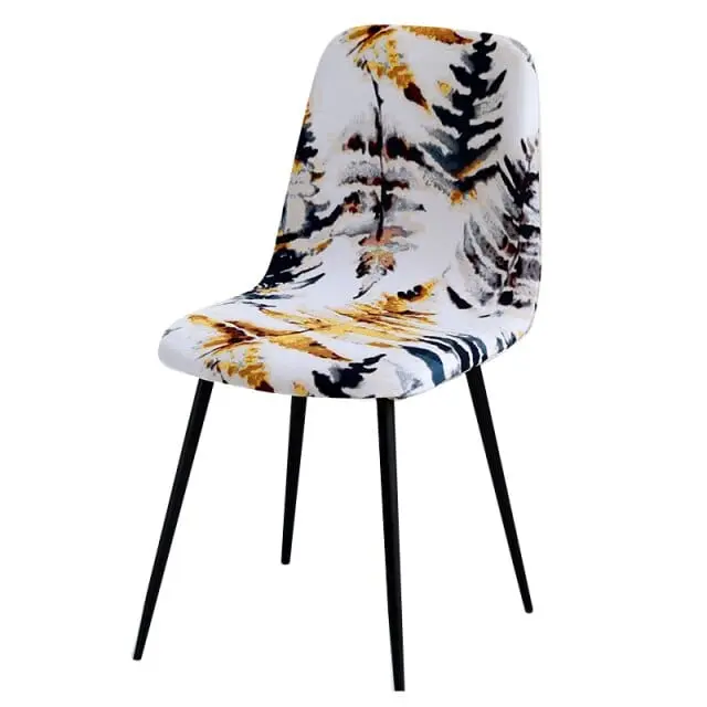 Housse de chaise scandinave florale SCANFLOWER