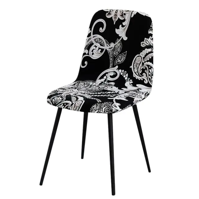 Housse de chaise scandinave florale SCANFLOWER