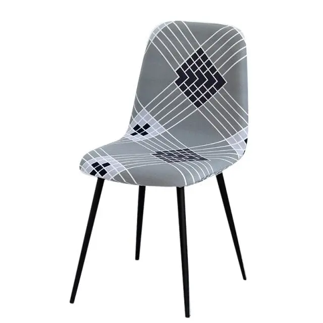Housse de chaise scandinave florale SCANFLOWER