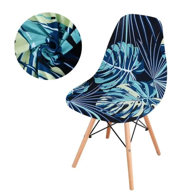 GEONAV - Housse de chaise scandinave géométrique