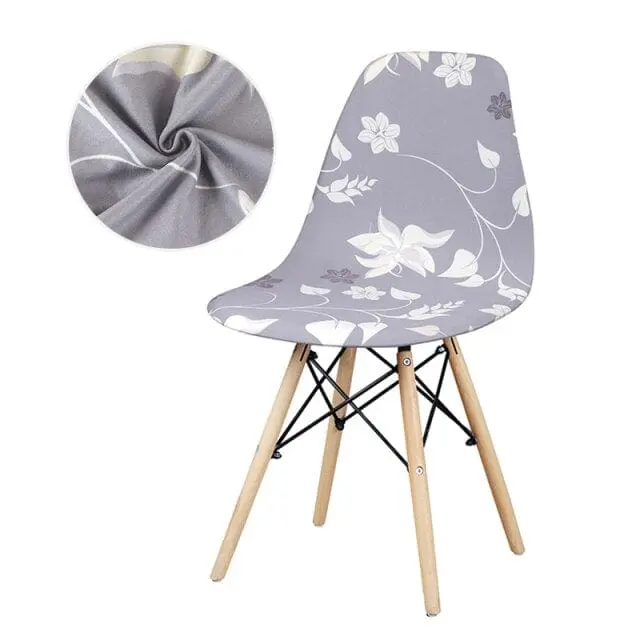 GEONAV - Housse de chaise scandinave géométrique