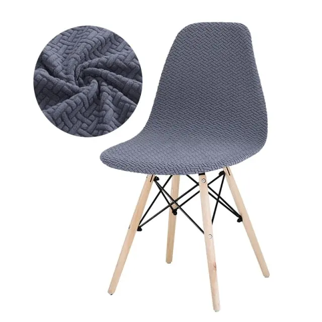 GEONAV - Housse de chaise scandinave géométrique