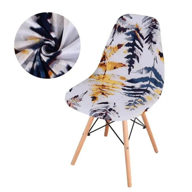 GEONAV - Housse de chaise scandinave géométrique