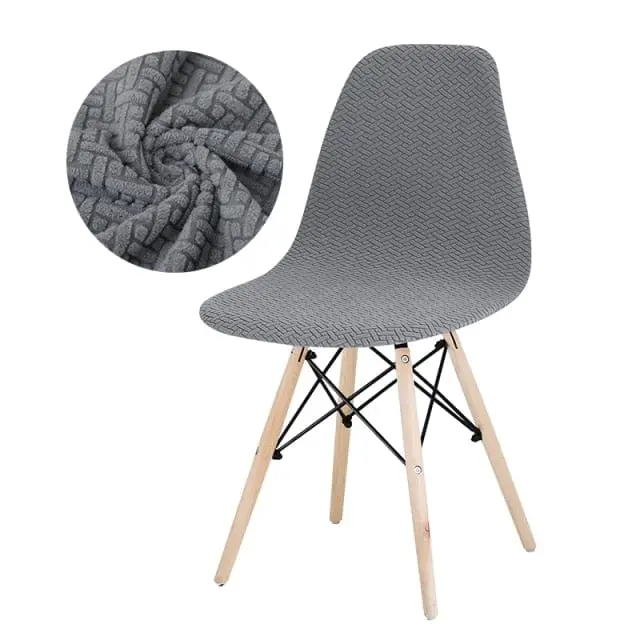 GEONAV - Housse de chaise scandinave géométrique