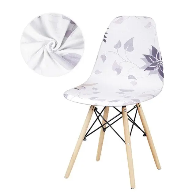 GEONAV - Housse de chaise scandinave géométrique