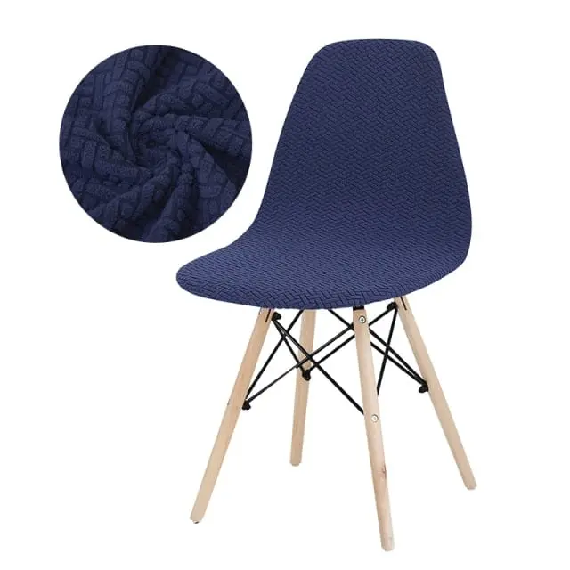 GEONAV - Housse de chaise scandinave géométrique