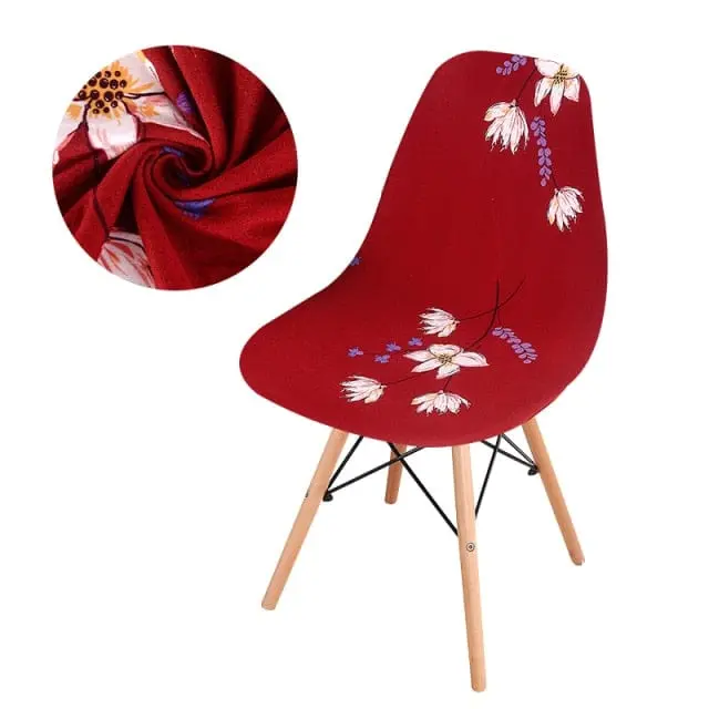 GEONAV - Housse de chaise scandinave géométrique