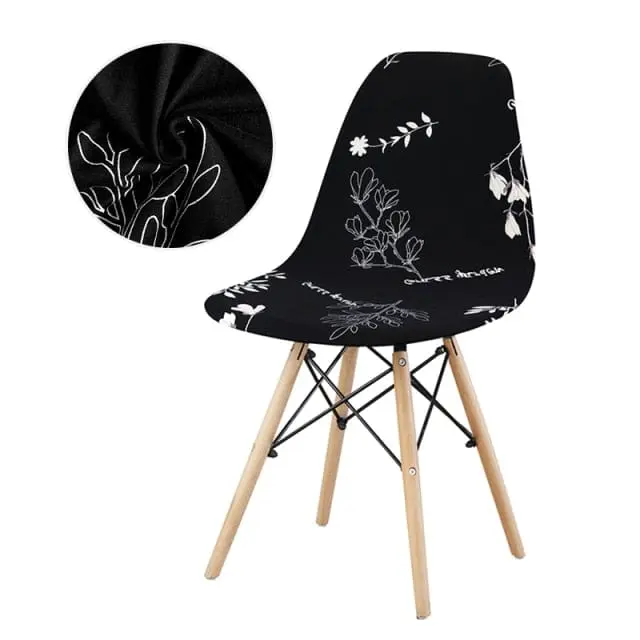 GEONAV - Housse de chaise scandinave géométrique