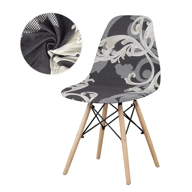 GEONAV - Housse de chaise scandinave géométrique