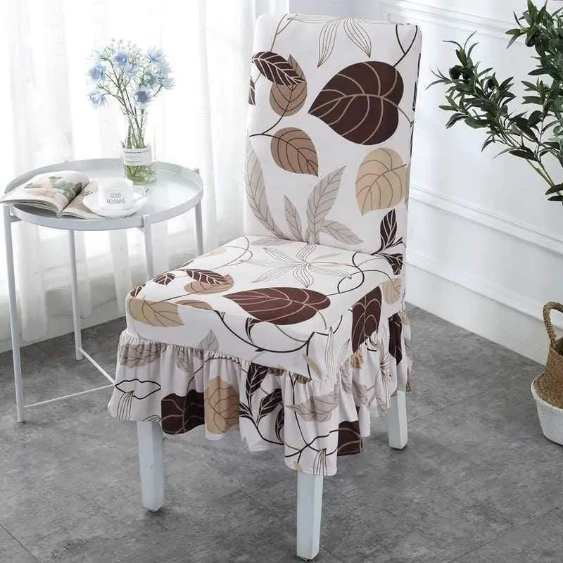 Housse de chaise de salle à manger résistante à l'usure