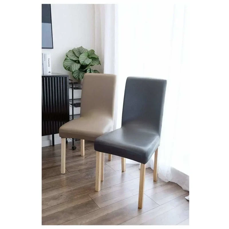 Housse de chaise en simili cuir CUTATA