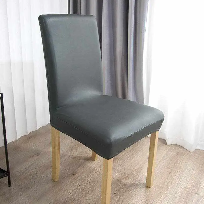 Housse de chaise en simili cuir CUTATA