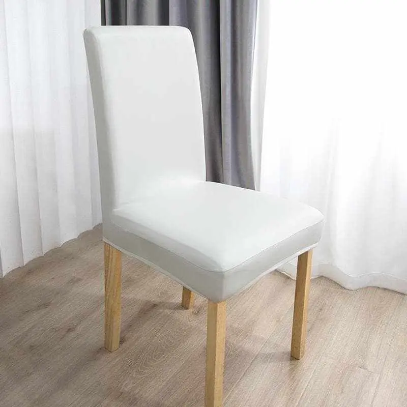Housse de chaise en simili cuir CUTATA