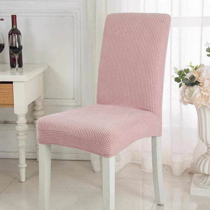 Housse de chaise en tissu jacquard KEMSAT