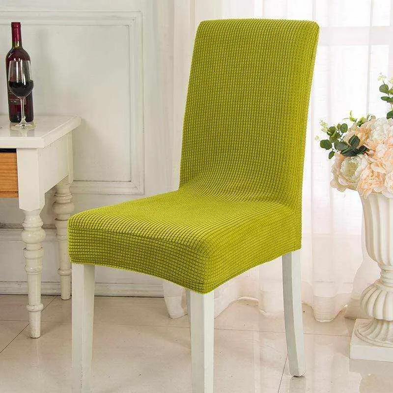 Housse de chaise en tissu jacquard KEMSAT