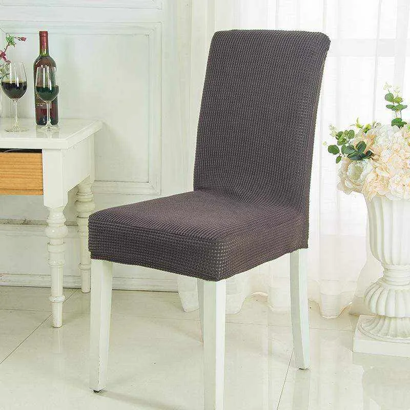 Housse de chaise en tissu jacquard KEMSAT