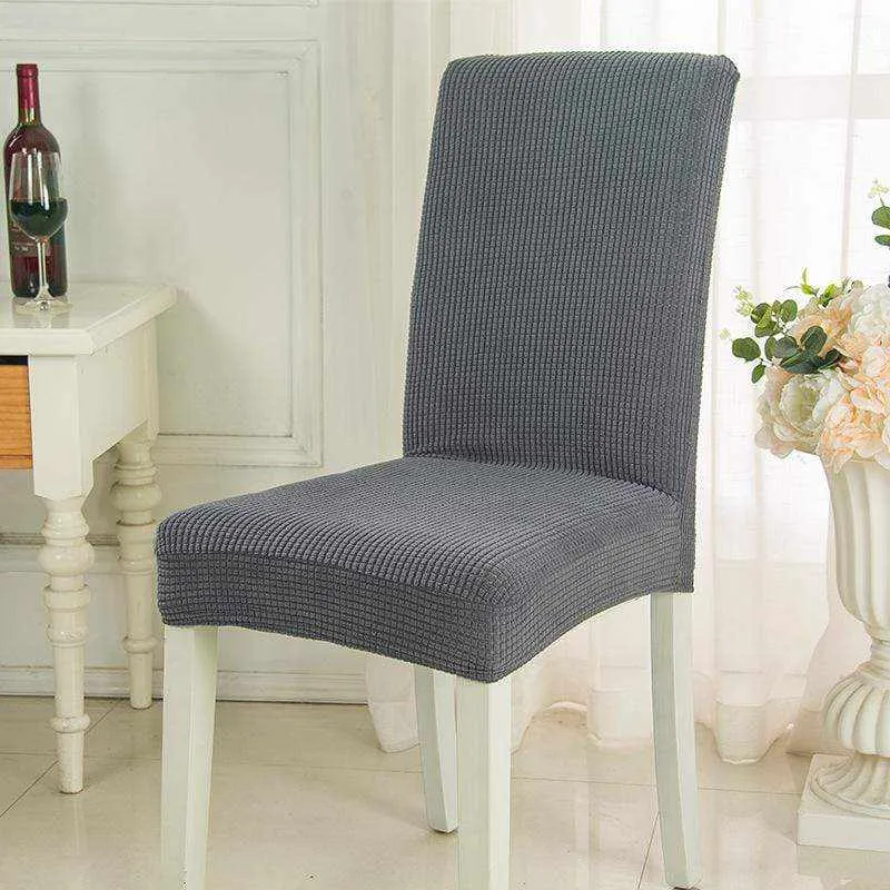 Housse de chaise en tissu jacquard KEMSAT
