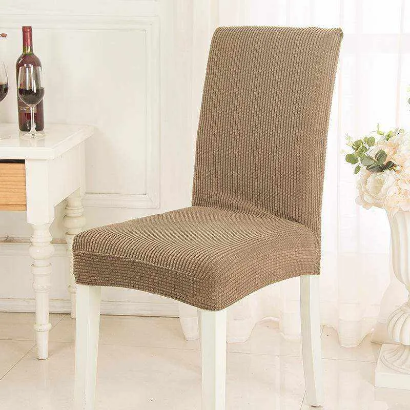 Housse de chaise en tissu jacquard KEMSAT