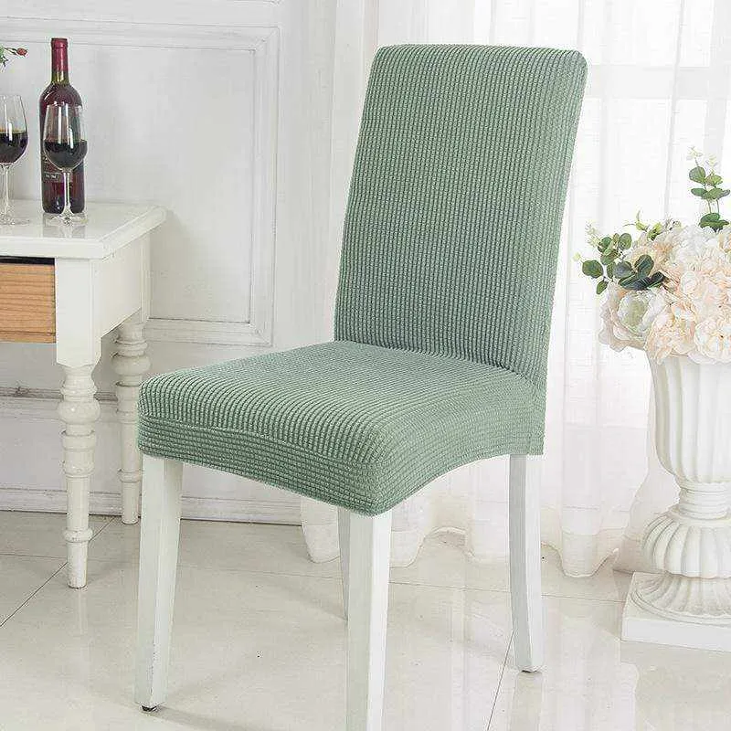 Housse de chaise en tissu jacquard KEMSAT