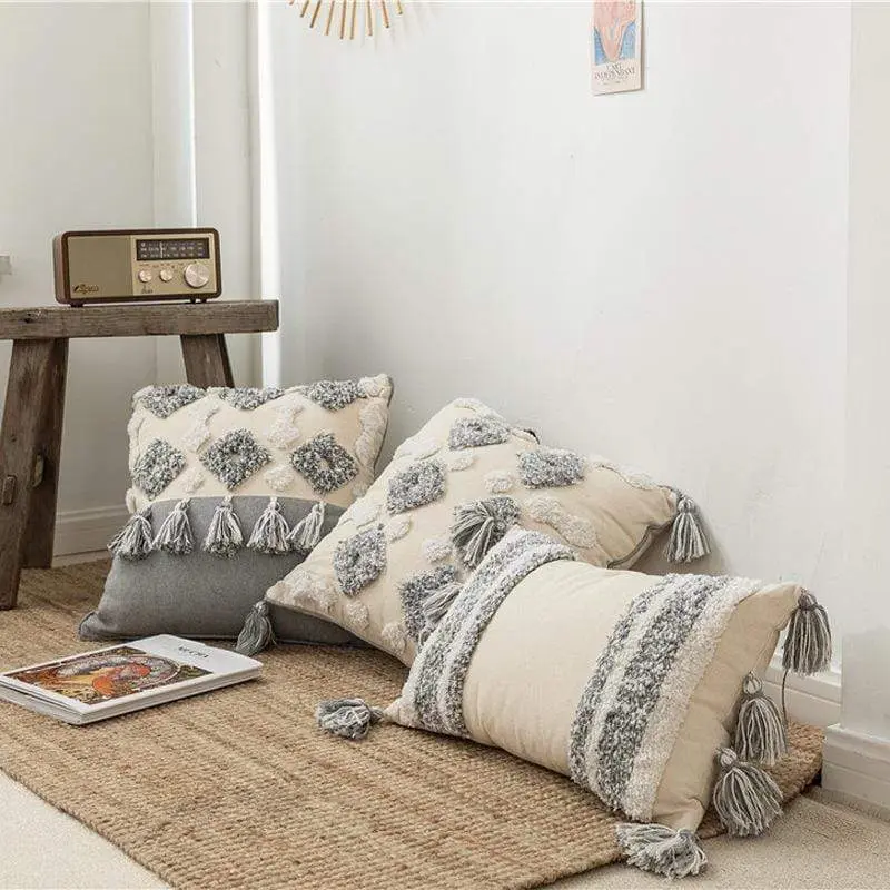 Oreiller - coussin en toile de coton