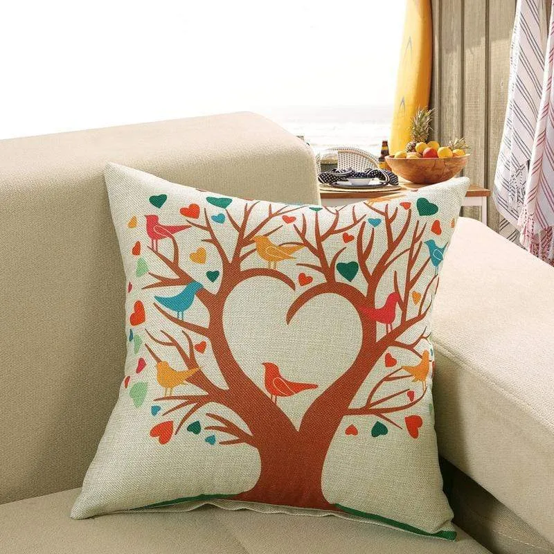 Housse de coussin de canapé imprimée CATOCAT