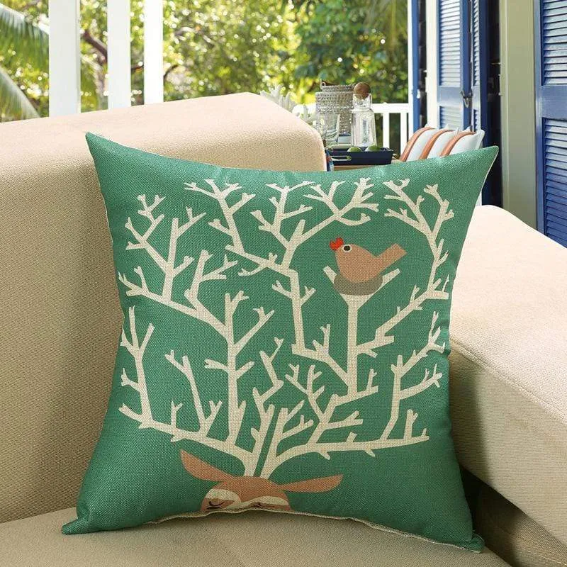 Housse de coussin de canapé imprimée CATOCAT