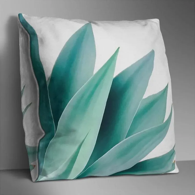 Housse de coussin imprimé double face
