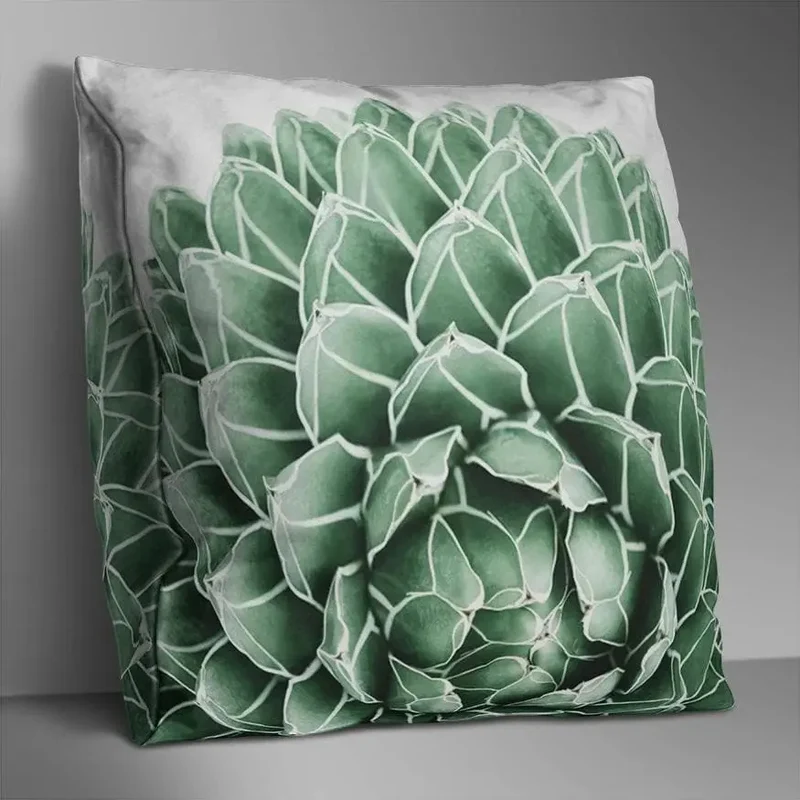 Housse de coussin imprimé double face