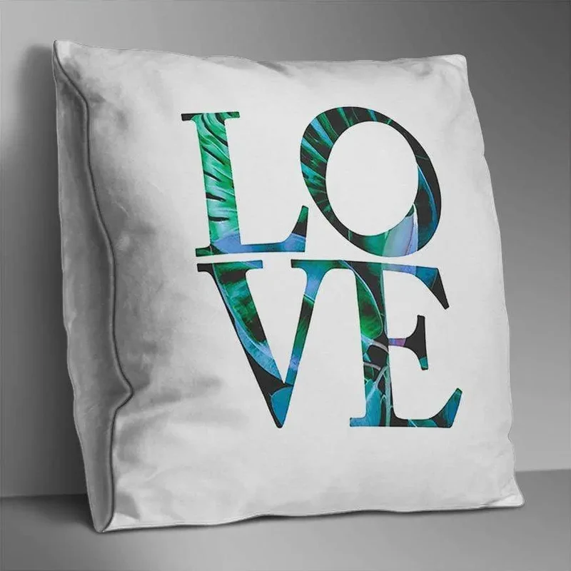 Housse de coussin imprimé double face