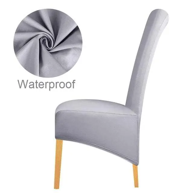 Housse de chaise haute tissu PU en cuir ou imprimé BIGCUIR