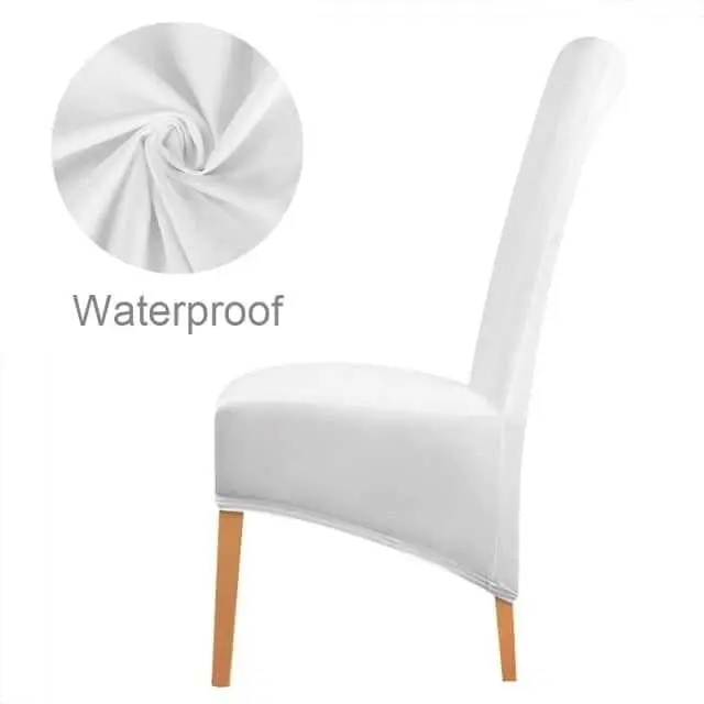 Housse de chaise haute tissu PU en cuir ou imprimé BIGCUIR