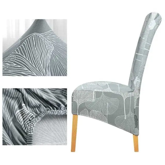 Housse de chaise haute tissu PU en cuir ou imprimé BIGCUIR