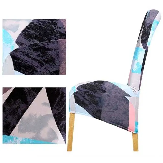 Housse de chaise haute tissu PU en cuir ou imprimé BIGCUIR
