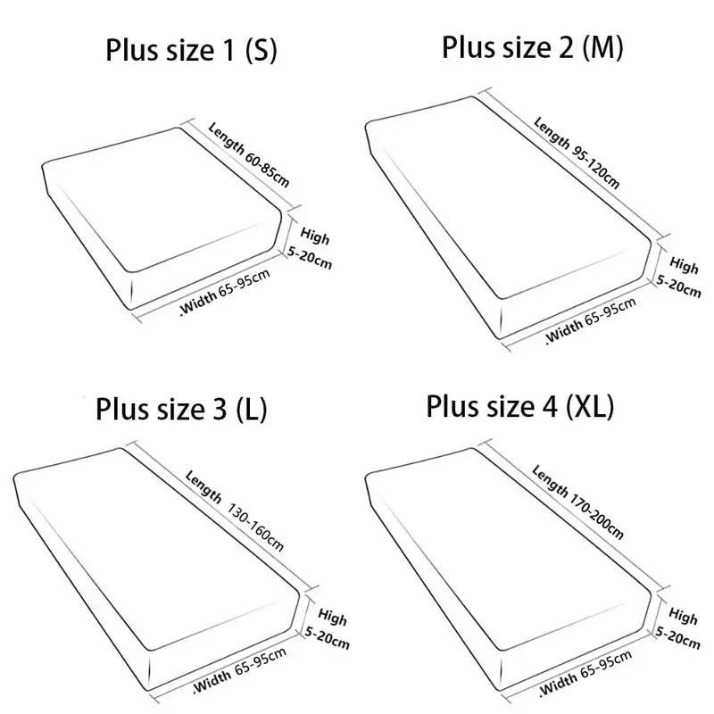 Housse pour coussin canapé d'angle imprimée BORKAS