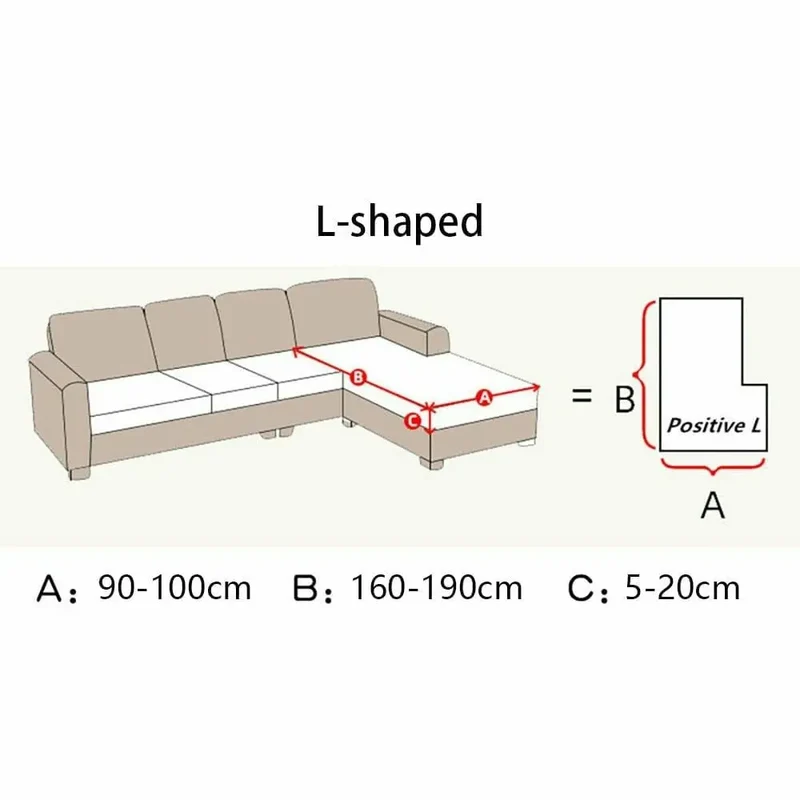 Housse pour coussin canapé d'angle imprimée BORKAS