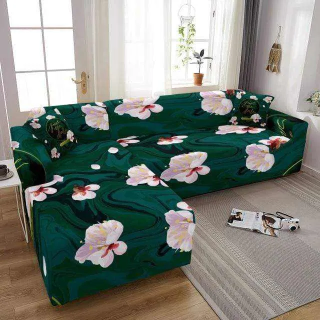 FLOWER - Housse de canapé imprimé 3D Fleur