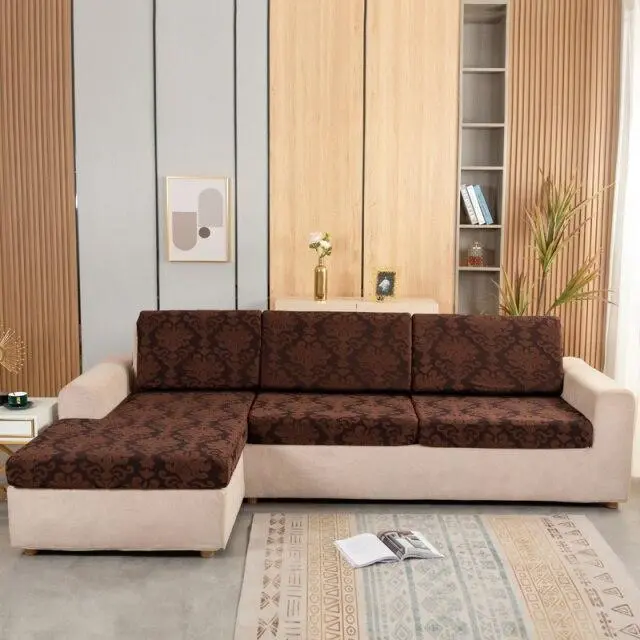 Housse coussin canapé imprimé SEATY
