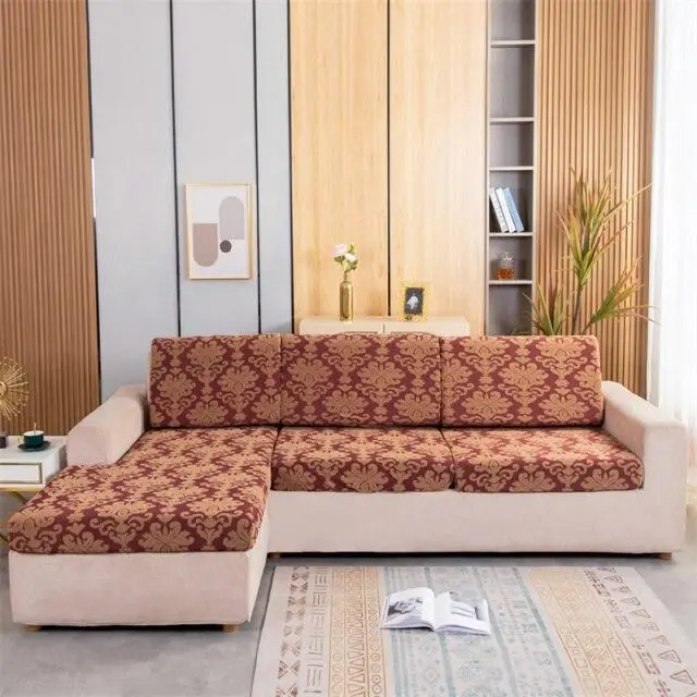 Housse coussin canapé imprimé SEATY