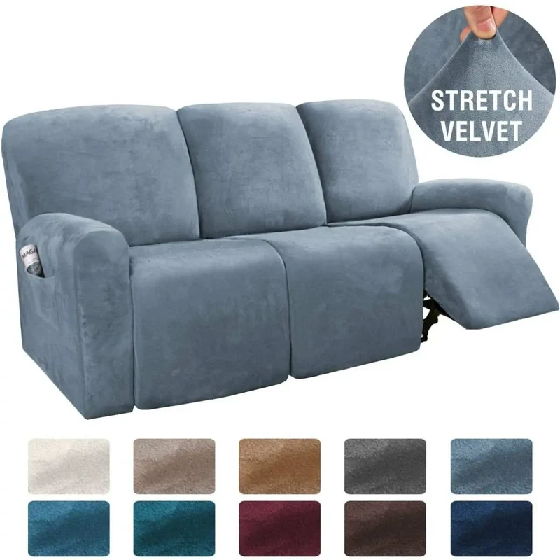 Housse de canapé inclinable ou avec partie relax ARMLAX