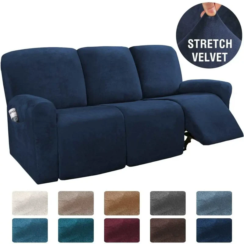 Housse de canapé inclinable ou avec partie relax ARMLAX