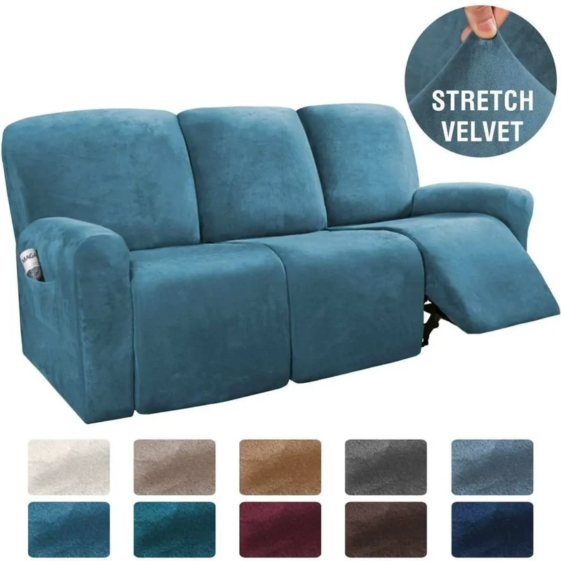 Housse de canapé inclinable ou avec partie relax ARMLAX