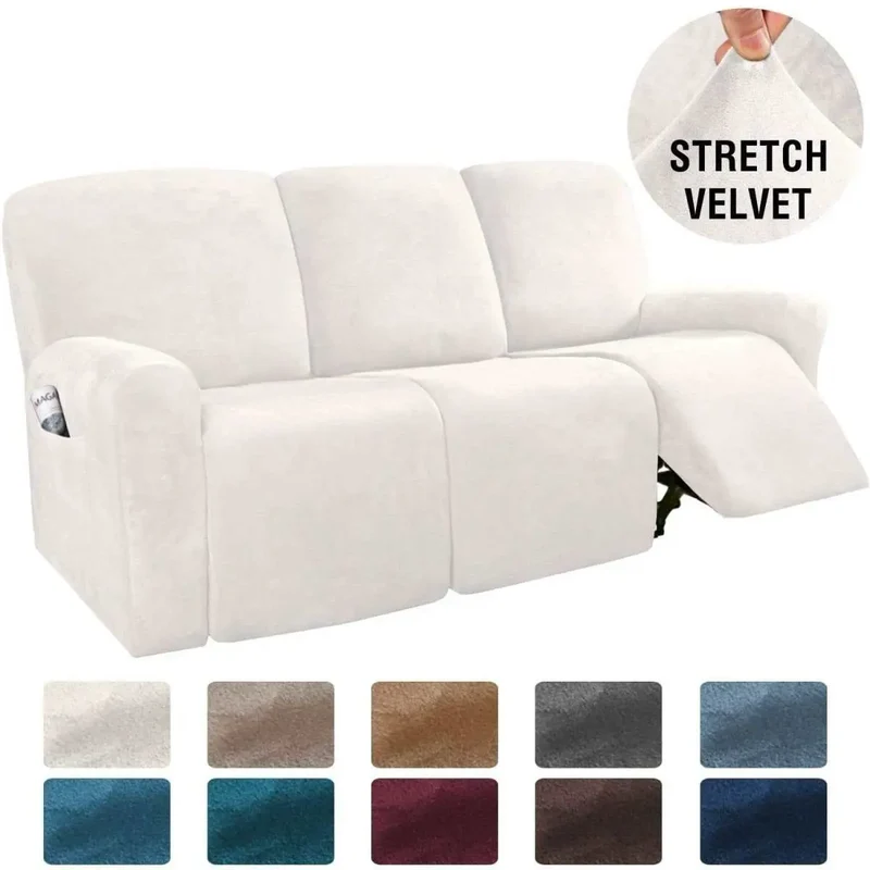 Housse de canapé inclinable ou avec partie relax ARMLAX