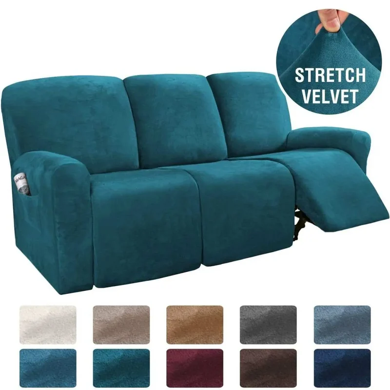 Housse de canapé inclinable ou avec partie relax ARMLAX