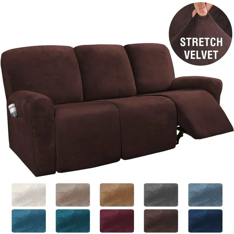 Housse de canapé inclinable ou avec partie relax ARMLAX
